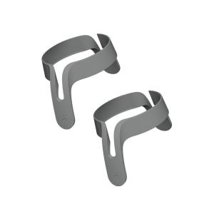 image:imageNanobebe Flexy Bottle Handles EasyGrip Ergonomic Handles Transitional Sippy Cup Handles 2Pack GreyGray