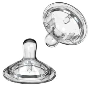 image:imageNanobebe Nipples Baby Bottle Nipples Silicone Nipple Triple Vented Ready to Use 2Pack Fast Flow2 Count Pack of 1