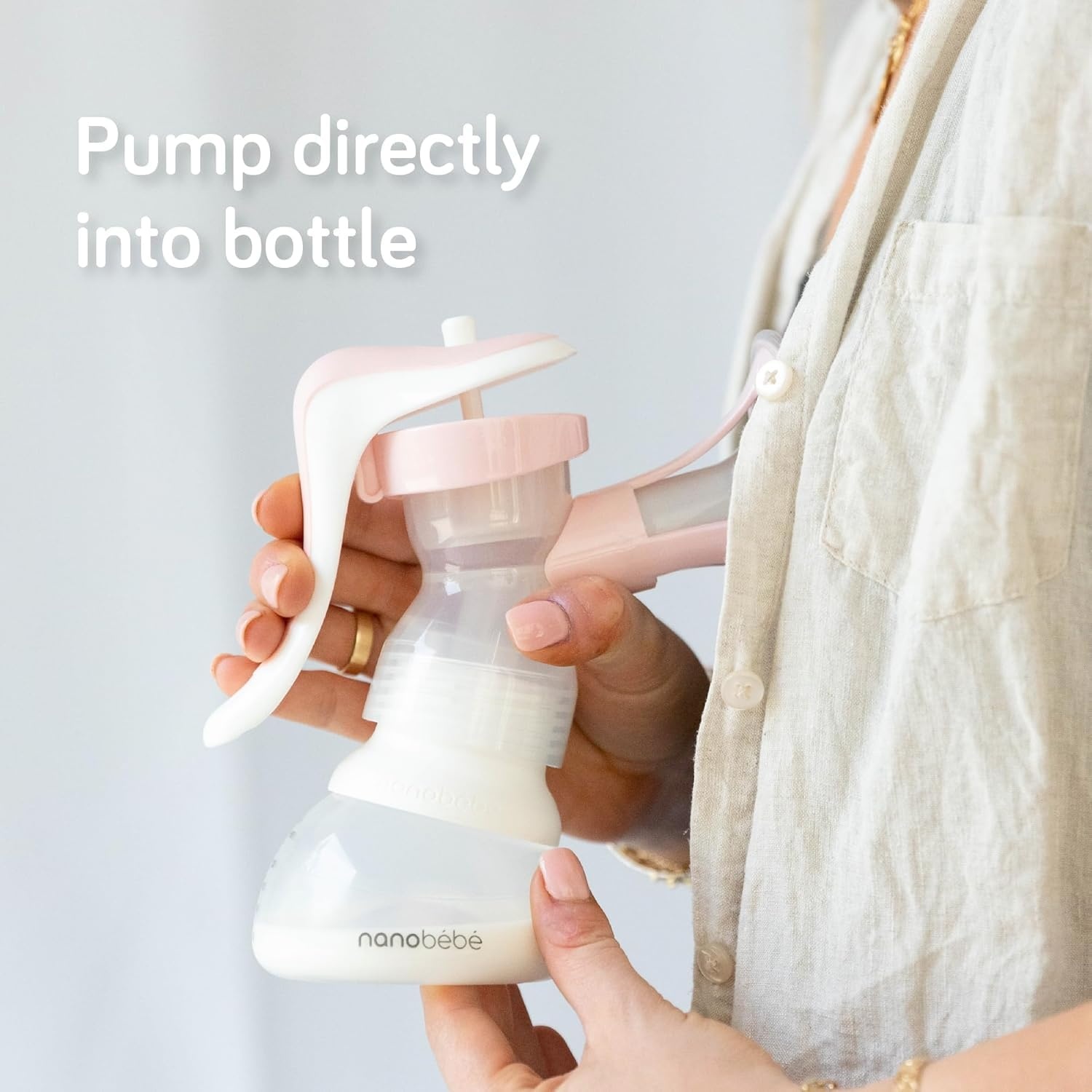 image:imageNanobebe Breastmilk Bottle Breastfeeding Newborn Breast Like Anti Colic Perfect Latch Preserves Breast Milk nutrients TwinPack TealTeal