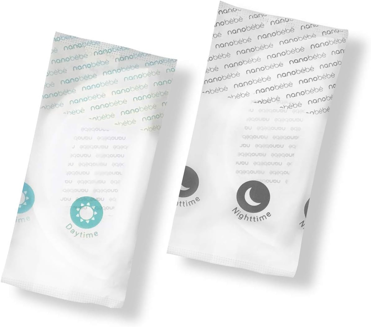 image:imageNanobb Disposable Nursing Pads Absorbent Breast Pads Day Ultra Thin Day amp Night Contoured and Leakproof Breastfeeding Essentials 60 Count180 Count Pack of 1