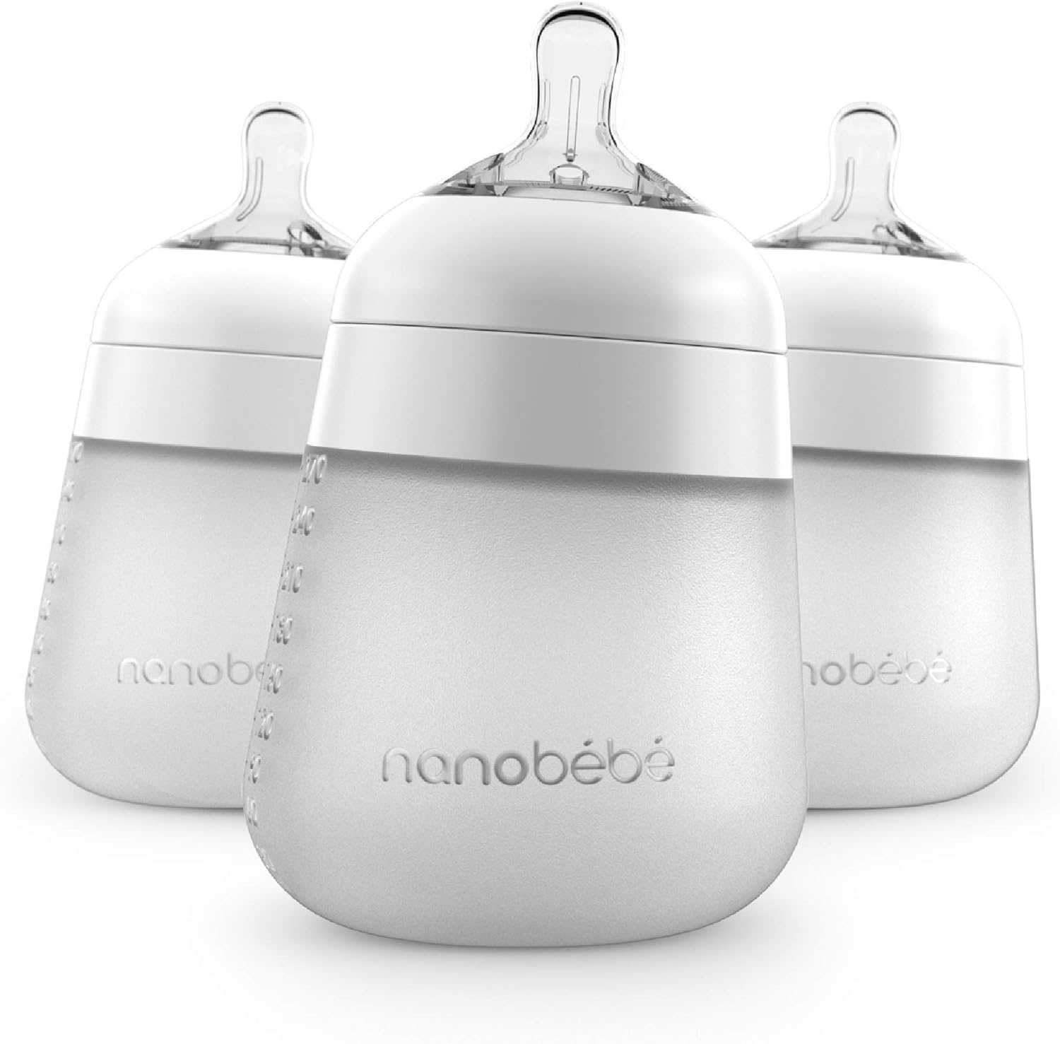 image:imageNanobebe Breastmilk Baby Bottle Deluxe Cooler amp Travel Bag with Ice Pack White